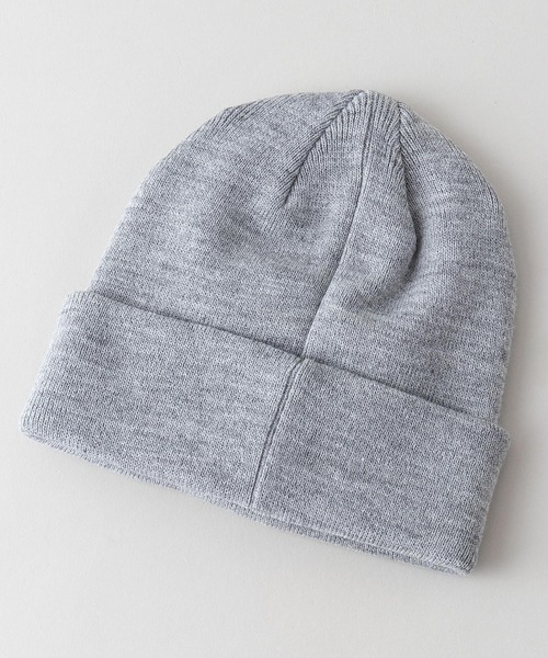 Champion（チャンピオン）の「【CHAMPION/チャンピオン】スクリプトロゴ天竺ワッチ　ワンポイントロゴ刺繍　ニットキャップ/ビーニー（ニットキャップ/ビーニー・メンズ・杢グレー/ネイビー/ベージュ/ブラック/ホワイト/ライトパープル/マスタード/ワイン・FREE）」の11枚目の写真