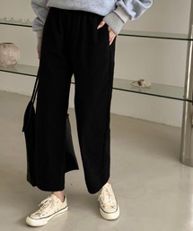 emi+ | コーデュロイニットワイドパンツ(その他パンツ)