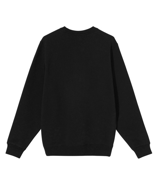 Stüssy ブラック スウェット S STUSSY ステューシー ×OUR LEGACY WORK SHOP 24SS COLLEGIATE