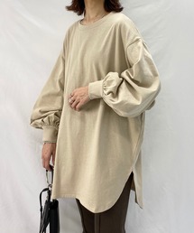 She's Closet（シーズクローゼット）の「ラウンドスリット入り長袖スウェット（スウェット）」