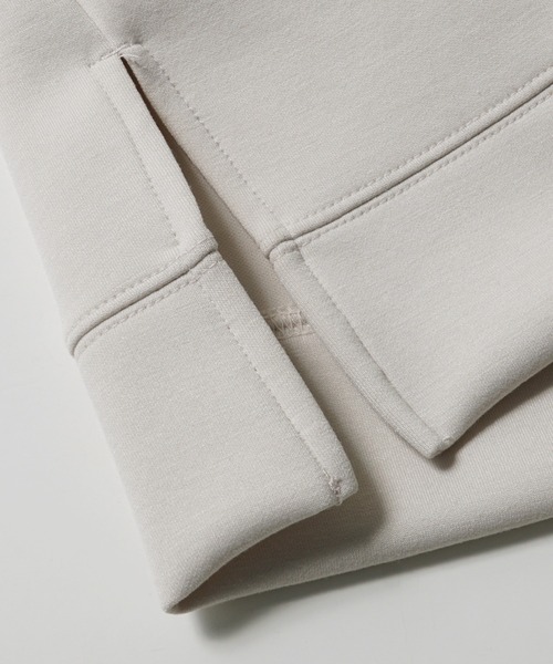 coca（coca）（コカ）の「＼新色登場／カバー力120％！ハリ感ダンボールフーディ（パーカー・レディース・チャコールグレー/グレー系その他/アイボリー/グレー/ネイビー/ピンク/カーキ/ライトブルー/ベージュ/ブラック・ONE SIZE/M/L）」の12枚目の写真