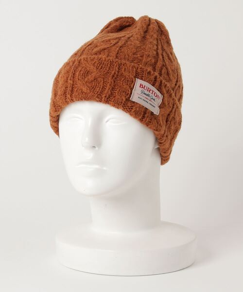 セール ケーブル編み ニット帽 ニットキャップ ビーニー Burton バートン のファッション通販 Zozotown
