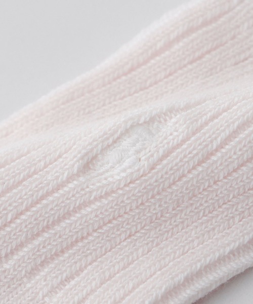 POLO RALPH LAUREN(ポロ ラルフ ローレン)の「POLO RALPH LAUREN Layette ワンポイント リブ ベビーソックス 04885506(ベビーシューズ/ベビーソックス・キッズ・ネイビー/サックスブルー/ピンク/ホワイト×ブラック/グレー系その他/ライトピンク/ホワイト×ピンク/ネイビー系・11-13cm/9-11cm)」の16枚目の写真