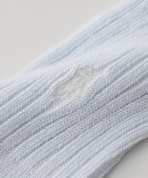 POLO RALPH LAUREN(ポロ ラルフ ローレン)の「POLO RALPH LAUREN Layette ワンポイント リブ ベビーソックス 04885506(ベビーシューズ/ベビーソックス・キッズ・ネイビー/サックスブルー/ピンク/ホワイト×ブラック/グレー系その他/ライトピンク/ホワイト×ピンク/ネイビー系・11-13cm/9-11cm)」の14枚目の写真