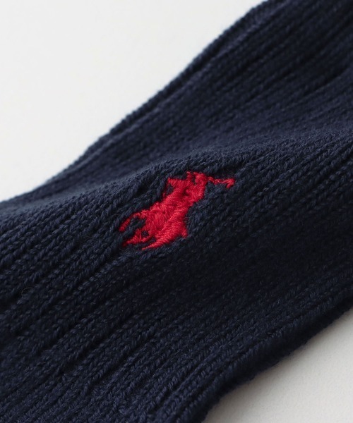 POLO RALPH LAUREN(ポロ ラルフ ローレン)の「POLO RALPH LAUREN Layette ワンポイント リブ ベビーソックス 04885506(ベビーシューズ/ベビーソックス・キッズ・ネイビー/サックスブルー/ピンク/ホワイト×ブラック/グレー系その他/ライトピンク/ホワイト×ピンク/ネイビー系・11-13cm/9-11cm)」の15枚目の写真