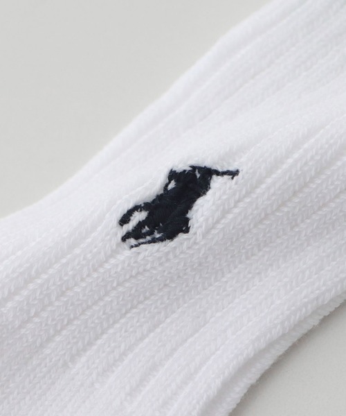 POLO RALPH LAUREN(ポロ ラルフ ローレン)の「POLO RALPH LAUREN Layette ワンポイント リブ ベビーソックス 04885506(ベビーシューズ/ベビーソックス・キッズ・ネイビー/サックスブルー/ピンク/ホワイト×ブラック/グレー系その他/ライトピンク/ホワイト×ピンク/ネイビー系・11-13cm/9-11cm)」の12枚目の写真