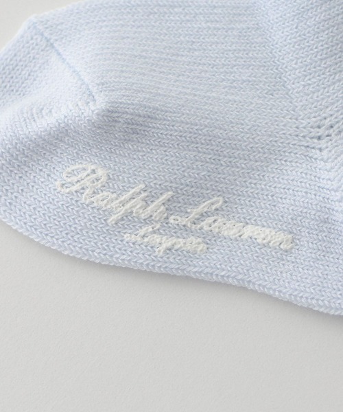 POLO RALPH LAUREN(ポロ ラルフ ローレン)の「POLO RALPH LAUREN Layette ワンポイント リブ ベビーソックス 04885506(ベビーシューズ/ベビーソックス・キッズ・ネイビー/サックスブルー/ピンク/ホワイト×ブラック/グレー系その他/ライトピンク/ホワイト×ピンク/ネイビー系・11-13cm/9-11cm)」の9枚目の写真