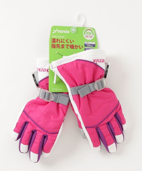 Phenix キッズ手袋 レッド/ブラック 2色セット　KMサイズ105-120 フェニックス ジュニア グローブのおすすめ人気商品一覧 通販 - Yahoo