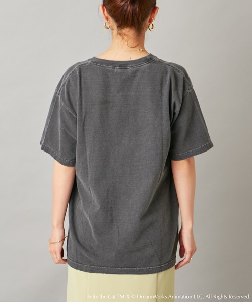 Omekashi（オメカシ）の「FELIX Tシャツ（Tシャツ/カットソー・レディース・ブラック・FREE）」の9枚目の写真