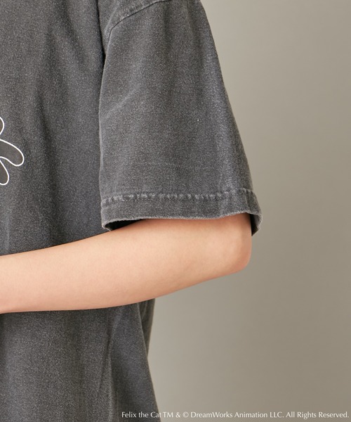 Omekashi（オメカシ）の「FELIX Tシャツ（Tシャツ/カットソー・レディース・ブラック・FREE）」の11枚目の写真