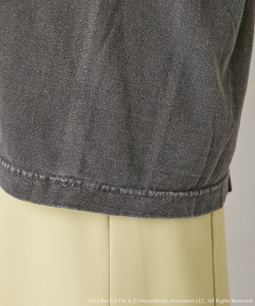 Omekashi（オメカシ）の「FELIX Tシャツ（Tシャツ/カットソー・レディース・ブラック・FREE）」の12枚目の写真