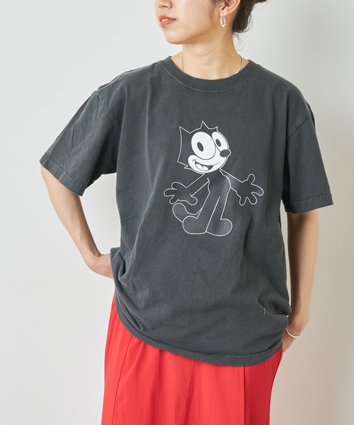 Omekashi（オメカシ）の「FELIX Tシャツ（Tシャツ/カットソー・レディース・ブラック・FREE）」の14枚目の写真