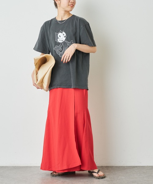 Omekashi（オメカシ）の「FELIX Tシャツ（Tシャツ/カットソー・レディース・ブラック・FREE）」の16枚目の写真