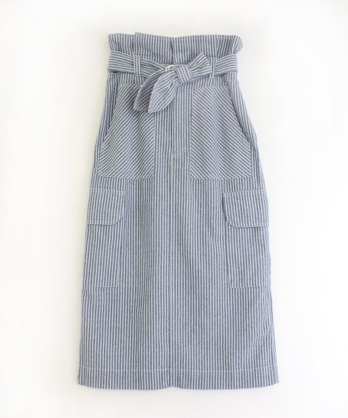 RNA（アールエヌエー）の「G1012 【セットアップ対応】ハイウエストワークロングスカート（スカート・レディース・ネイビー/ピンク/ライトグリーン・MEDIUM）」の16枚目の写真