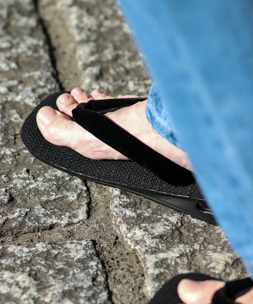 JOURNAL STANDARD relume（ジャーナルスタンダード　レリューム）の「【UNDA / 雲駄】LIGHT SUMI（サンダル・メンズ・ブラック・MEDIUM/LARGE）」の12枚目の写真