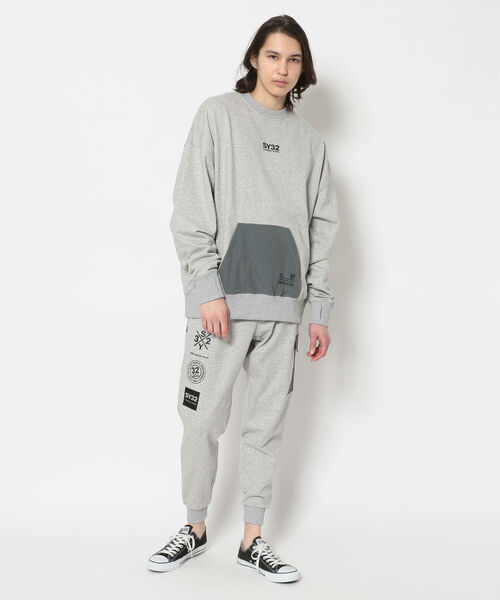 未使用　スウェットパンツ BASIC SWEAT LONG PANTS GRAY SY32 by SWEET YEARS エスワイサーティートゥバイスウィートイヤ　XL スウェット ロングパンツ メンズ SY32 by SWEET YEARS