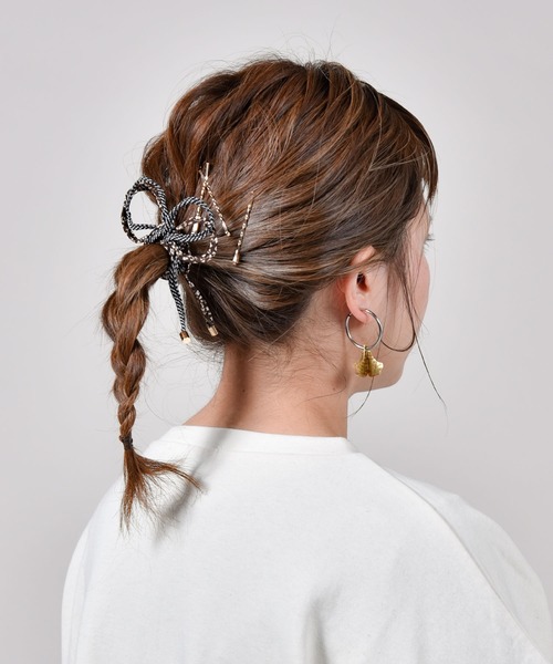 CALIFORNIA OUTFITTERS(カリフォルニア アウトフィッターズ)の「【LULKA(ルールカ)】着物・浴衣アレンジ 2本セット 和柄ぐるぐるヘアワイヤー(その他ヘアアクセサリー・レディース・ブルー系その他/レッド系その他/グリーン系その他/ピンク系その他・ONE SIZE)」の13枚目の写真