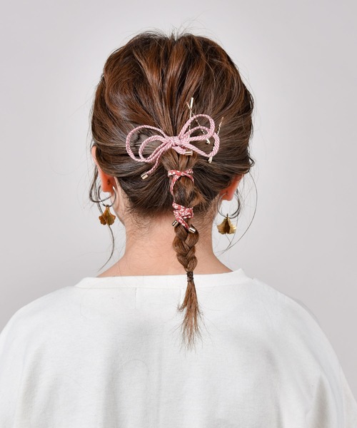 CALIFORNIA OUTFITTERS(カリフォルニア アウトフィッターズ)の「【LULKA(ルールカ)】着物・浴衣アレンジ 2本セット 和柄ぐるぐるヘアワイヤー(その他ヘアアクセサリー・レディース・ブルー系その他/レッド系その他/グリーン系その他/ピンク系その他・ONE SIZE)」の17枚目の写真