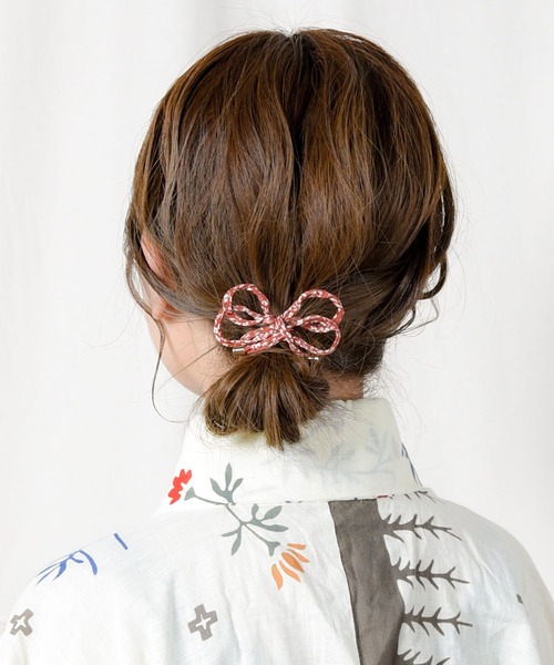 CALIFORNIA OUTFITTERS(カリフォルニア アウトフィッターズ)の「【LULKA(ルールカ)】着物・浴衣アレンジ 2本セット 和柄ぐるぐるヘアワイヤー(その他ヘアアクセサリー・レディース・ブルー系その他/レッド系その他/グリーン系その他/ピンク系その他・ONE SIZE)」の18枚目の写真