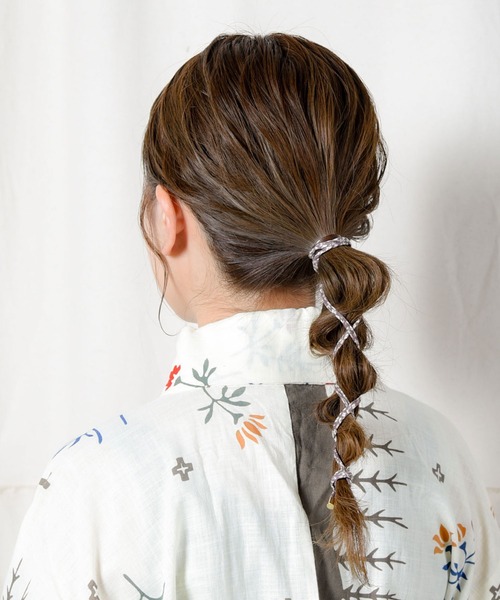 CALIFORNIA OUTFITTERS(カリフォルニア アウトフィッターズ)の「【LULKA(ルールカ)】着物・浴衣アレンジ 2本セット 和柄ぐるぐるヘアワイヤー(その他ヘアアクセサリー・レディース・ブルー系その他/レッド系その他/グリーン系その他/ピンク系その他・ONE SIZE)」の21枚目の写真