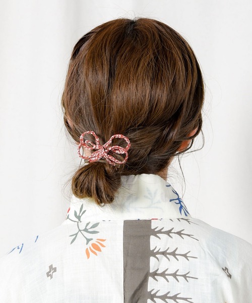 CALIFORNIA OUTFITTERS(カリフォルニア アウトフィッターズ)の「【LULKA(ルールカ)】着物・浴衣アレンジ 2本セット 和柄ぐるぐるヘアワイヤー(その他ヘアアクセサリー・レディース・ブルー系その他/レッド系その他/グリーン系その他/ピンク系その他・ONE SIZE)」の22枚目の写真