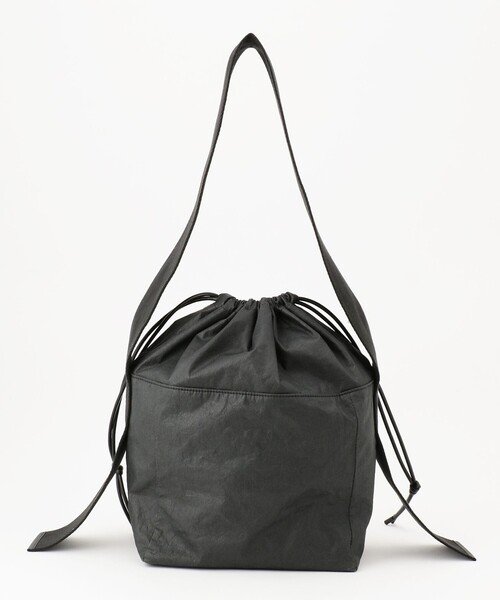 JOSEPH STUDIO（ジョゼフストゥディオ）の「ペーパーレザー　メッセンジャーバッグ（ショルダーバッグ・レディース・ブラック系・F）」の7枚目の写真