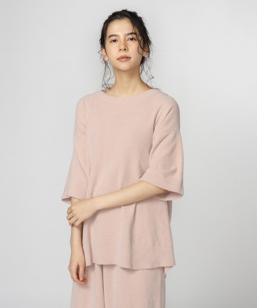 nestwell（ネストウェル）の「ネストウェル nestwell / レン WREN（Tシャツ/カットソー・レディース・レッド/ピンク/イエロー/アイボリー/モカ/キャメル/チャコール/セージグリーン/ラベンダー・FREE）」の8枚目の写真