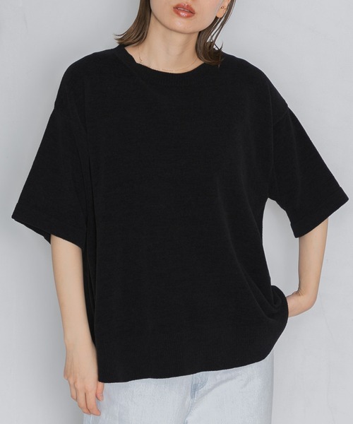 nestwell（ネストウェル）の「ネストウェル nestwell / レン WREN（Tシャツ/カットソー・レディース・レッド/ピンク/イエロー/アイボリー/モカ/キャメル/チャコール/セージグリーン/ラベンダー・FREE）」の2枚目の写真