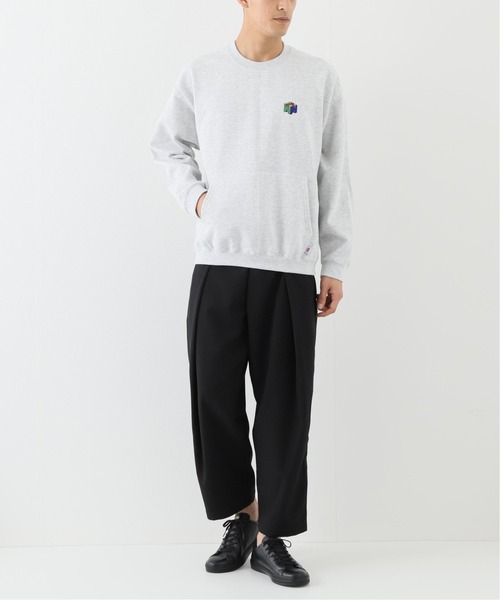 RELAXFIT(リラックスフィット)の「【RELAXFIT / リラックスフィット 】WISM 別注 RAINBOW ROGO MUFF POCKET(スウェット・メンズ・ブラック/チャコールグレー・LARGE/X-LARGE)」の18枚目の写真