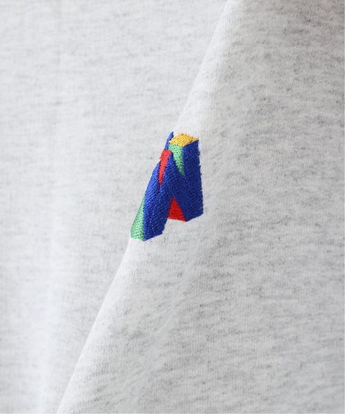 RELAXFIT(リラックスフィット)の「【RELAXFIT / リラックスフィット 】WISM 別注 RAINBOW ROGO MUFF POCKET(スウェット・メンズ・ブラック/チャコールグレー・LARGE/X-LARGE)」の5枚目の写真