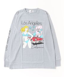 【RDS】プリント長袖Tシャツ