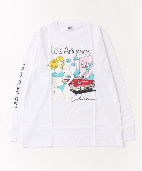 Mag.(マグ)の「【RDS】プリント長袖Tシャツ(Tシャツ/カットソー・メンズ・ブラック/ホワイト/グレー/オレンジ・MEDIUM/LARGE)」の1枚目の写真