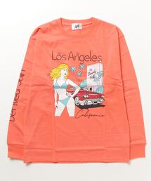 【RDS】プリント長袖Tシャツ