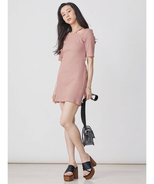 EVRIS(エヴリス)の「スクエアトゥウッドヒールサンダル(サンダル・レディース・ブラック/ブラウン/アイボリー・LARGE/MEDIUM)」の5枚目の写真