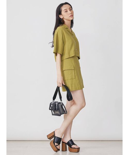 EVRIS(エヴリス)の「スクエアトゥウッドヒールサンダル(サンダル・レディース・ブラック/ブラウン/アイボリー・LARGE/MEDIUM)」の11枚目の写真