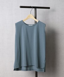 FREAK'S STORE | ▽【WEB限定】〈高機能素材〉DEOCELL/デオセル　ノースリーブフレアTシャツ(Tシャツ/カットソー)