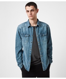ALLSAINTS | DENNING DENIM SHIRT | DENNING デニム シャツ(シャツ/ブラウス)