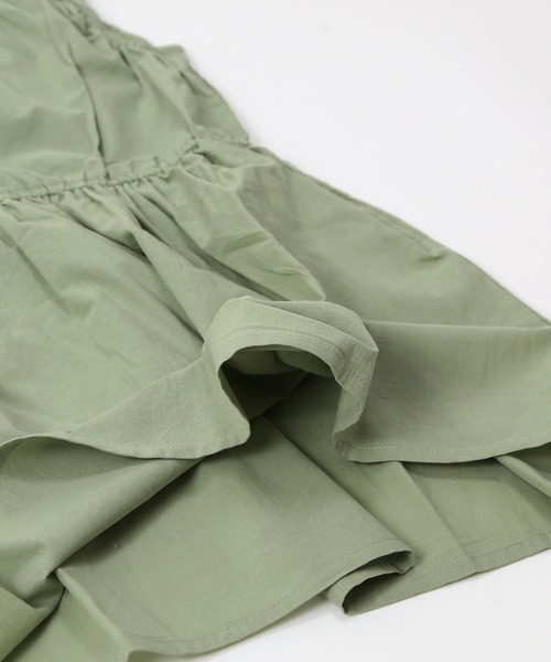 DILASH（ディラッシュ）の「【コットン100％】ノースリーブワンピース（ワンピース・キッズ・カーキ/ベージュ・100/130/120/110/140/90/80）」の5枚目の写真