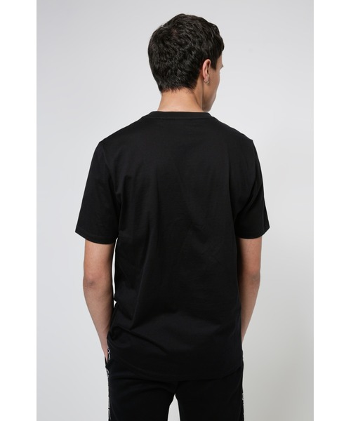 HUGO(ヒューゴ)の「オーガニックコットン クロップトロゴ Tシャツ(Tシャツ/カットソー・メンズ・ホワイト/ブラック/シルバー/ブラウン・S/M/XL/XS/L/XXL)」の9枚目の写真