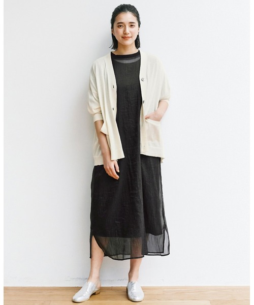 avecmoi（アヴェクモワ）の「【佐藤かなさんプロデュース】 アヴェクモワ　シアーワンピース〈ブラック〉（ワンピース・レディース・ブラック・SMALL/MEDIUM）」の15枚目の写真