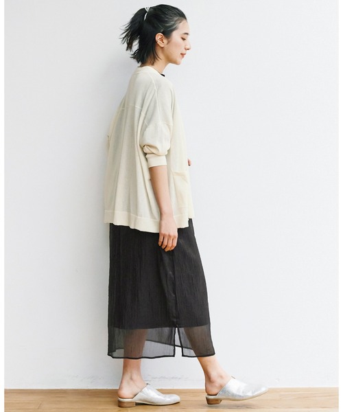 avecmoi（アヴェクモワ）の「【佐藤かなさんプロデュース】 アヴェクモワ　シアーワンピース〈ブラック〉（ワンピース・レディース・ブラック・SMALL/MEDIUM）」の19枚目の写真