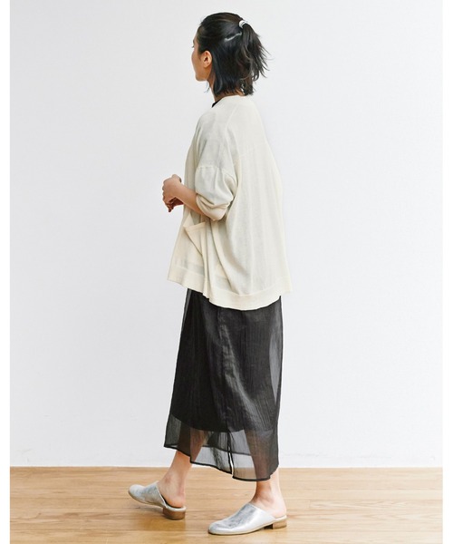 avecmoi（アヴェクモワ）の「【佐藤かなさんプロデュース】 アヴェクモワ　シアーワンピース〈ブラック〉（ワンピース・レディース・ブラック・SMALL/MEDIUM）」の20枚目の写真