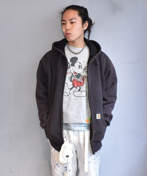 Carhartt カーハート サーマルライナー パーカー スウェット 古着 ビッグサイズ Carhartt カーハート J149 サーマルライナー スウェット