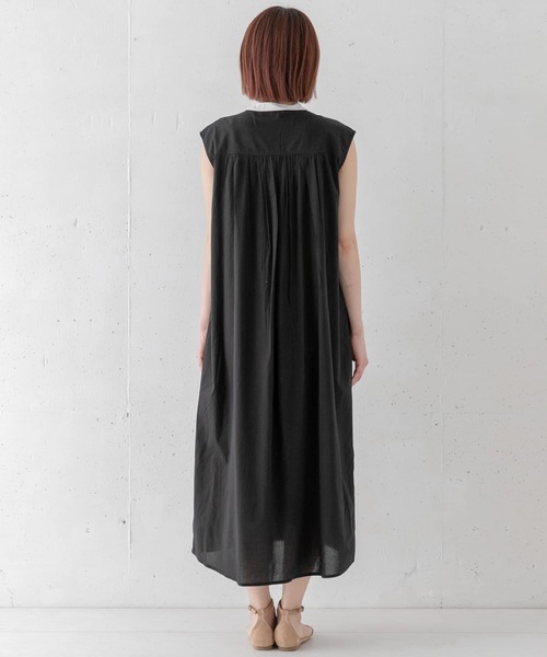 URBAN RESEARCH Sonny Label（アーバンリサーチサニーレーベル）の「エンブロイダリーワンピース（ワンピース・レディース・ベージュ/グレー系その他/ブラック・FREE）」の22枚目の写真