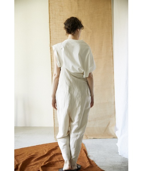 サロペット・オーバーオール・オールインワン melttheledy off shoulder belt jumpsuit サロペット・オーバーオール・オールインワン melttheledy off