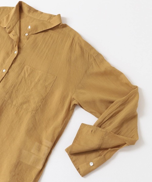 URBAN RESEARCH(アーバンリサーチ)の「コットンボイルマキシシャツワンピース(ワンピース・レディース・チャコールグレー/マスタード/オフホワイト・FREE)」の21枚目の写真