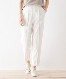 DRESKIP | 裏ひんやり麻調スラブストレッチパンツ(その他パンツ)