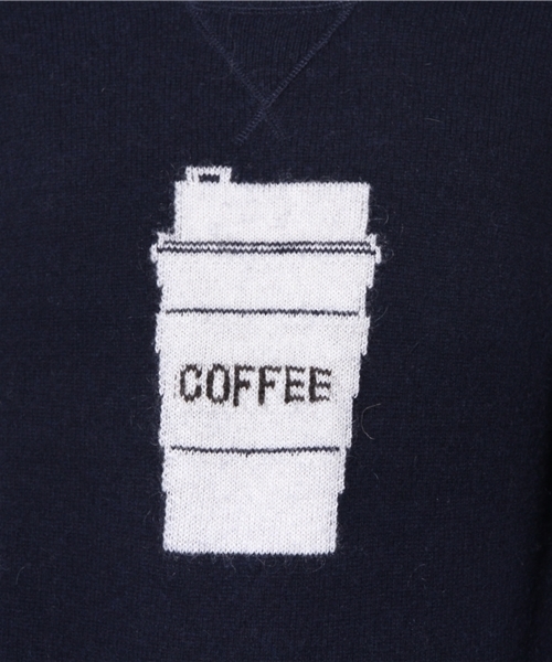 CIAOPANIC（チャオパニック）の「【Ciaopanic】ロゴJQP/O（ニット/セーター・メンズ・ボルドー/チャコールグレー/グリーン/ネイビー/マスタード・LARGE/MEDIUM）」の12枚目の写真