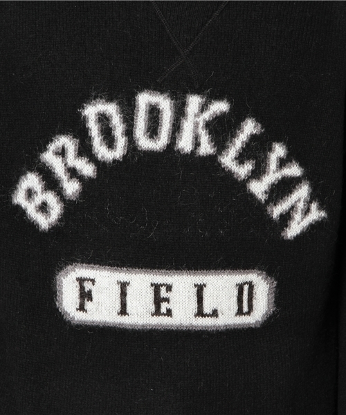 CIAOPANIC（チャオパニック）の「【Ciaopanic】ロゴJQP/O（ニット/セーター・メンズ・ボルドー/チャコールグレー/グリーン/ネイビー/マスタード・LARGE/MEDIUM）」の6枚目の写真