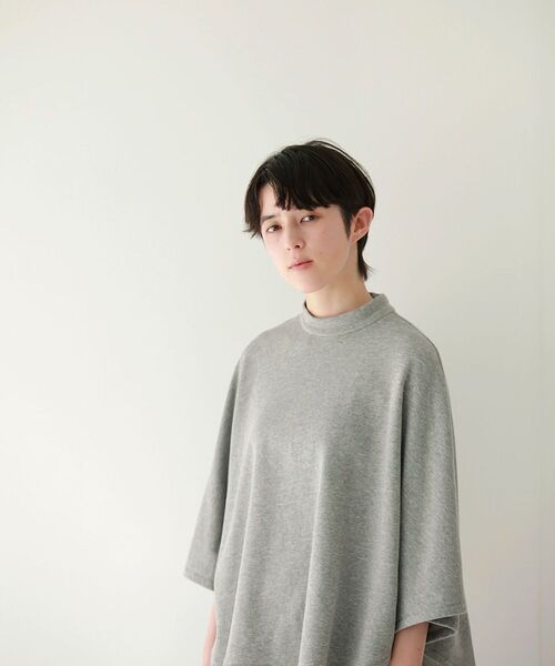 LA MARINE FRANCAISE(マリン フランセーズ)の「マントプルオーバー(Tシャツ/カットソー・レディース・ブルー/杢グレー/ブラック・F)」の14枚目の写真
